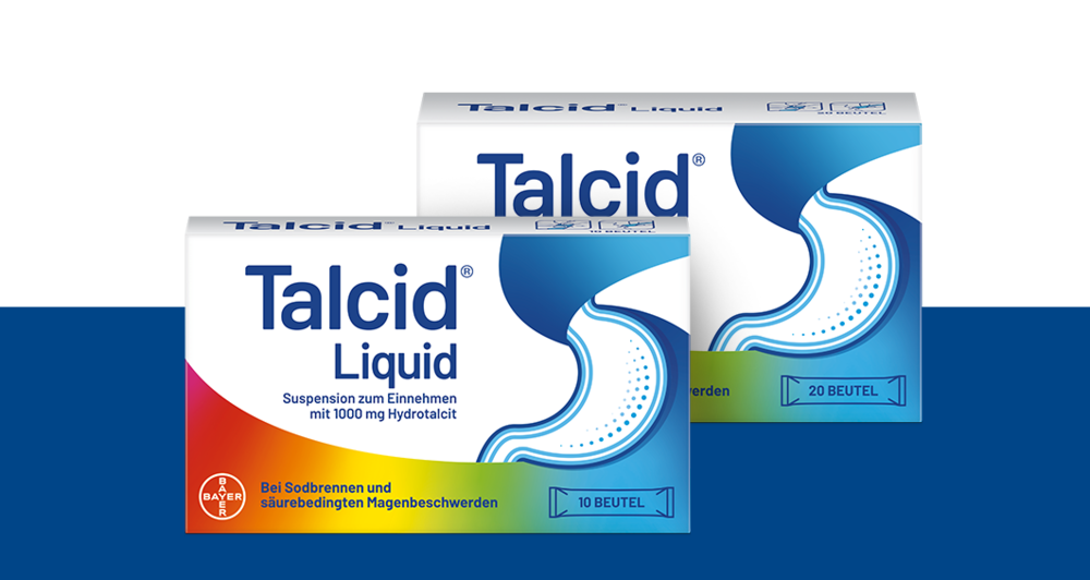Talcid® Liquid Packungsgrößen